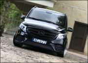 1:18 Mercedes-Benz V-Class AMG Black Line schwarz metallic + 3tlg.MB Alufelgen
